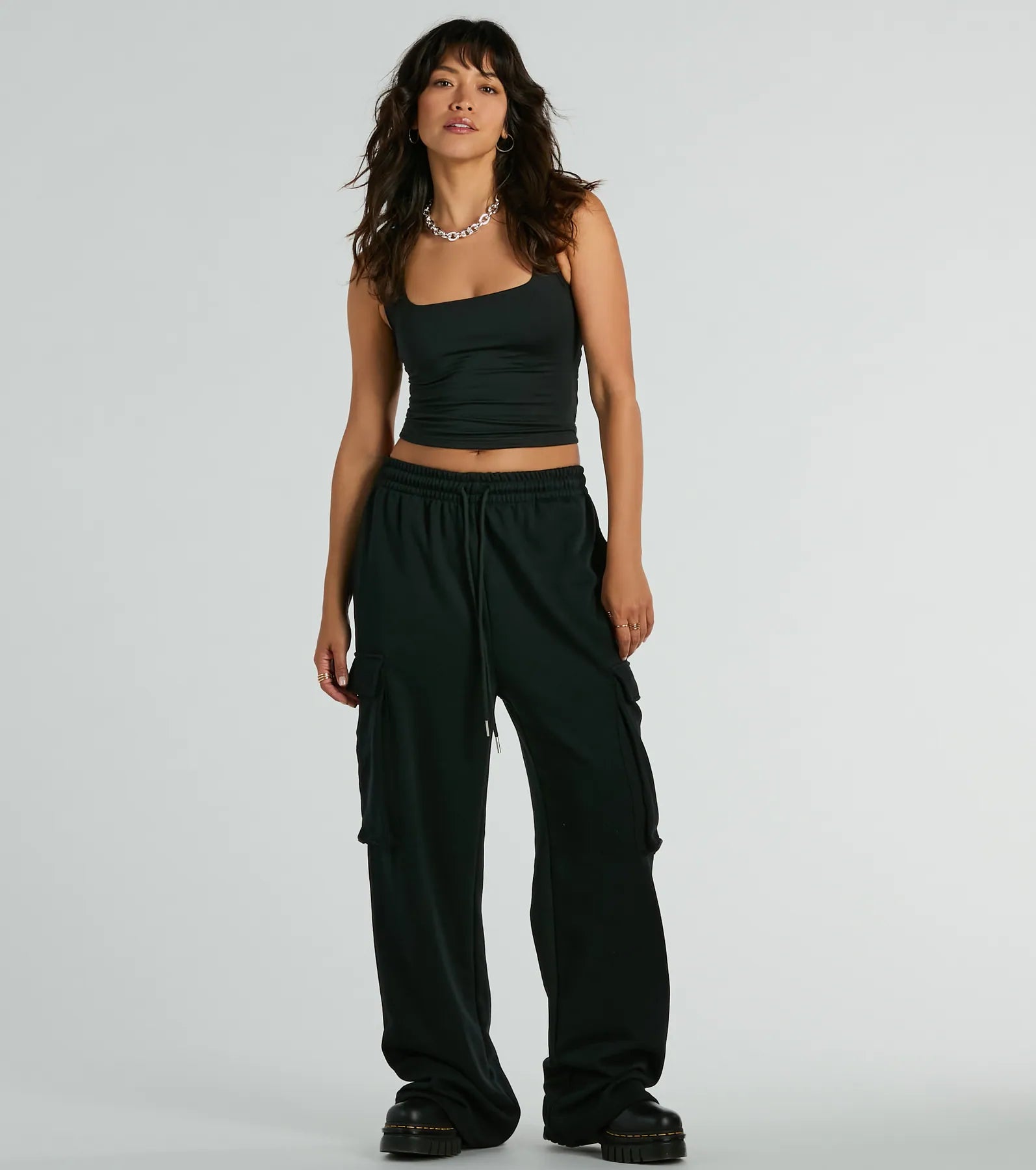 Let's Get Away Open Back Sleeveless Crop Top