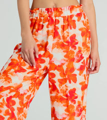 Make Some Noise Printed Palazzo Pants