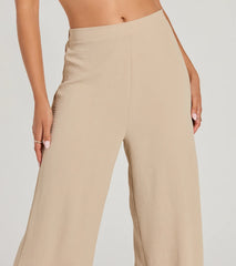 Call The Shots High-Rise Wide-Leg Pants