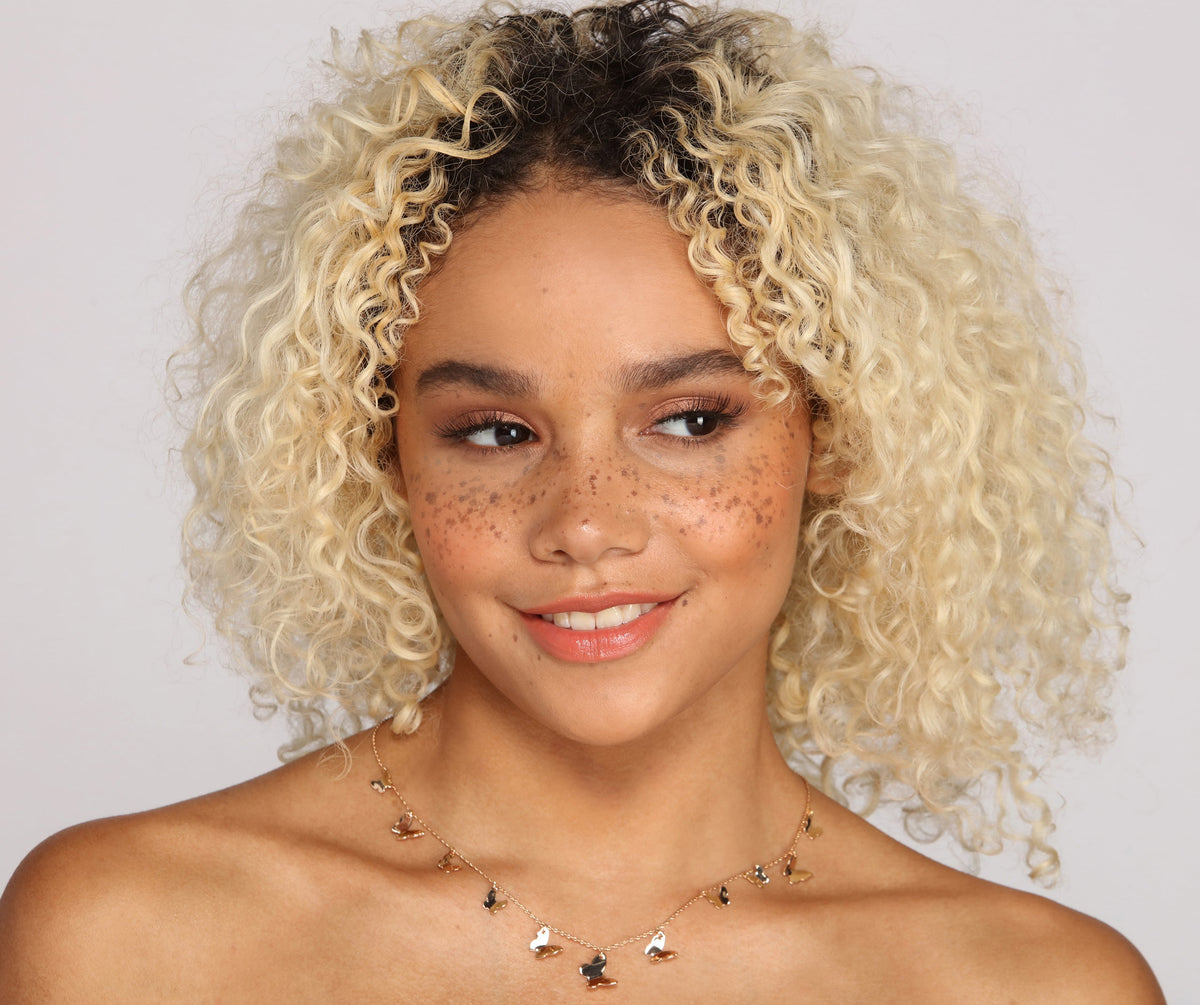 So Sweet Butterfly Charm Choker