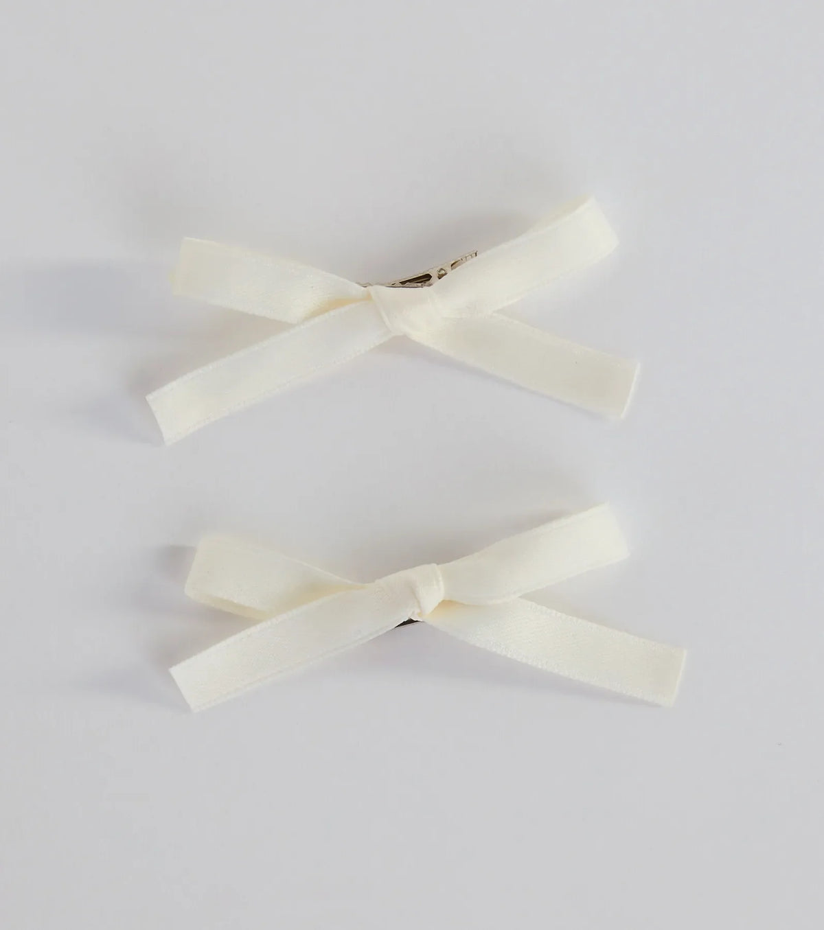 Dainty And Chic Short Hair Bow Clip Set