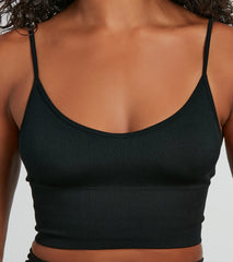 Perfectly Minimal Seamless Longline Bralette