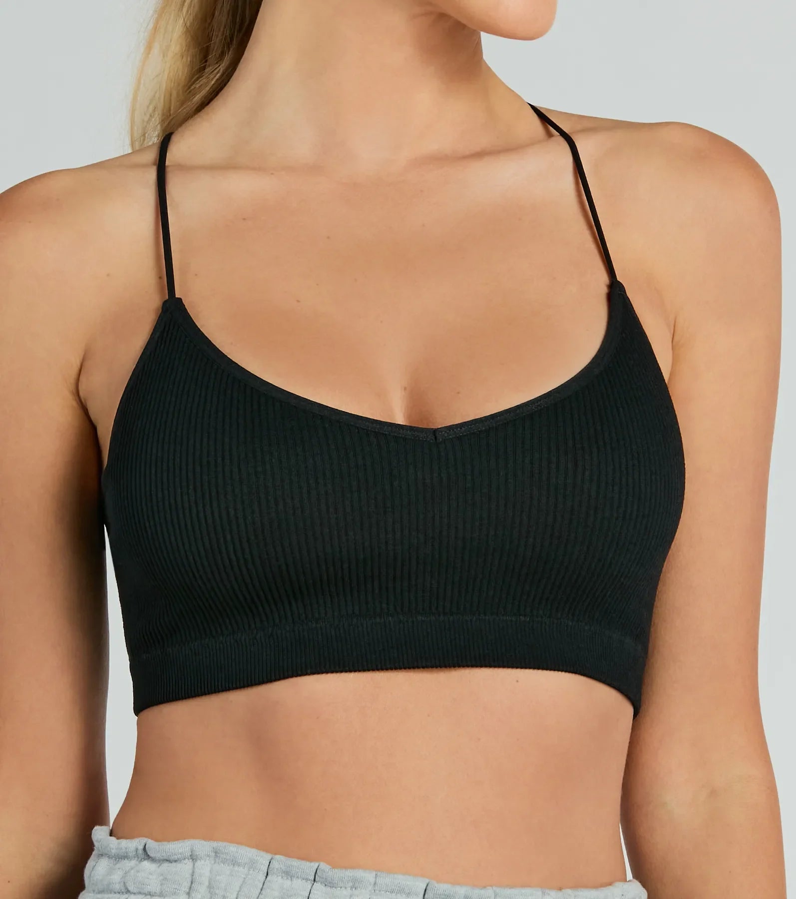Sweet Moments Strappy Back Seamless Bralette