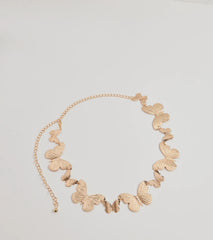 Bohemian Charm Butterfly Chain Belt