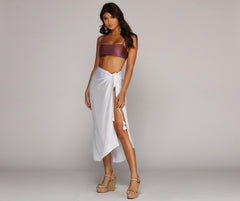 Simply Stylish Sarong Cover Up