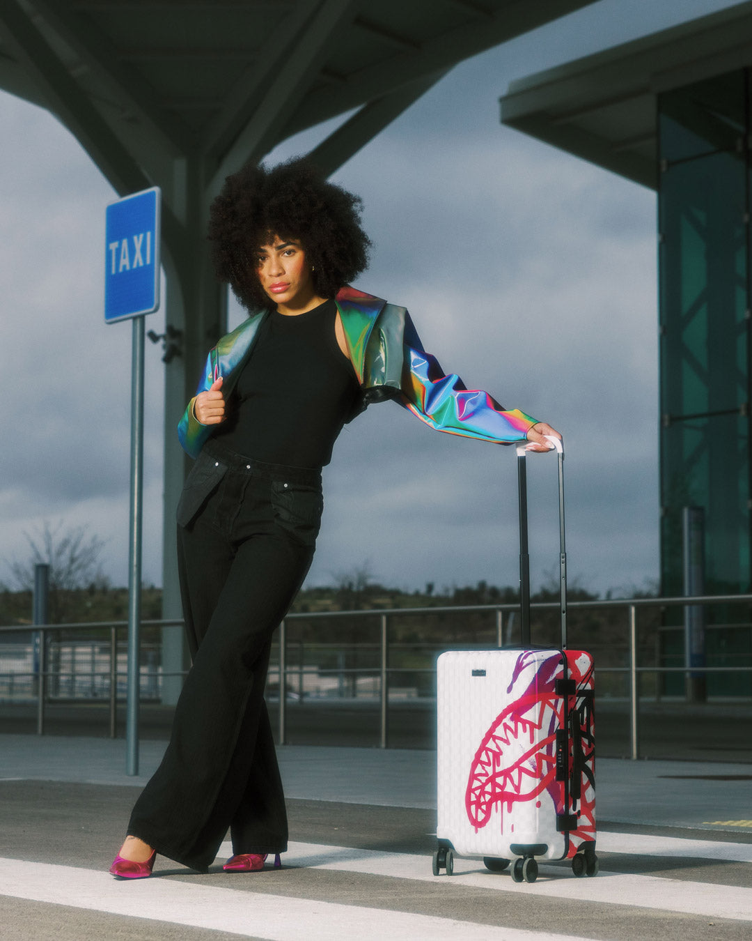 CRASH GRAFF TURBO CARRY-ON LUGGAGE