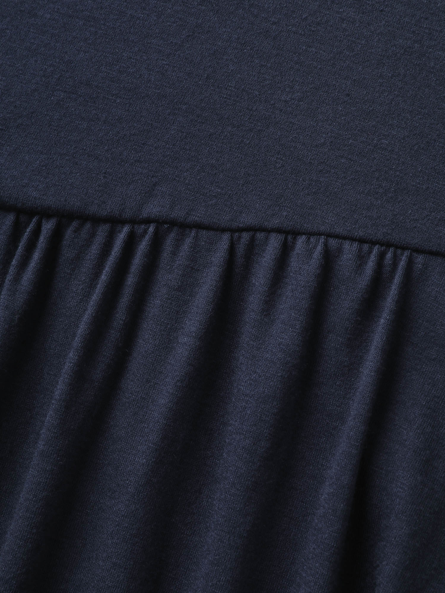 Scoop Neck Stretch Solid Pockets Midi Dress