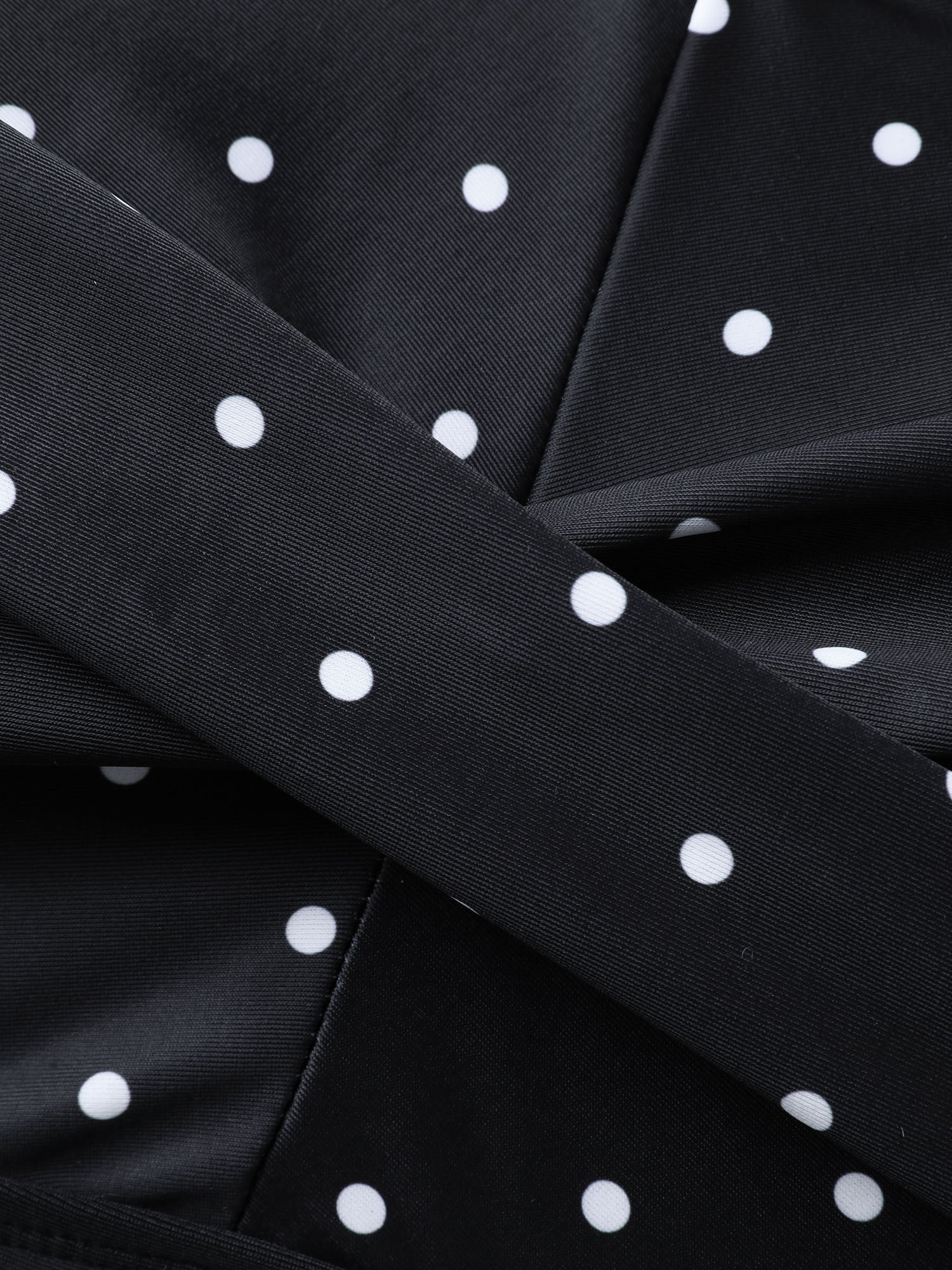 Polka Dots Twist One-Piece Swimsuit