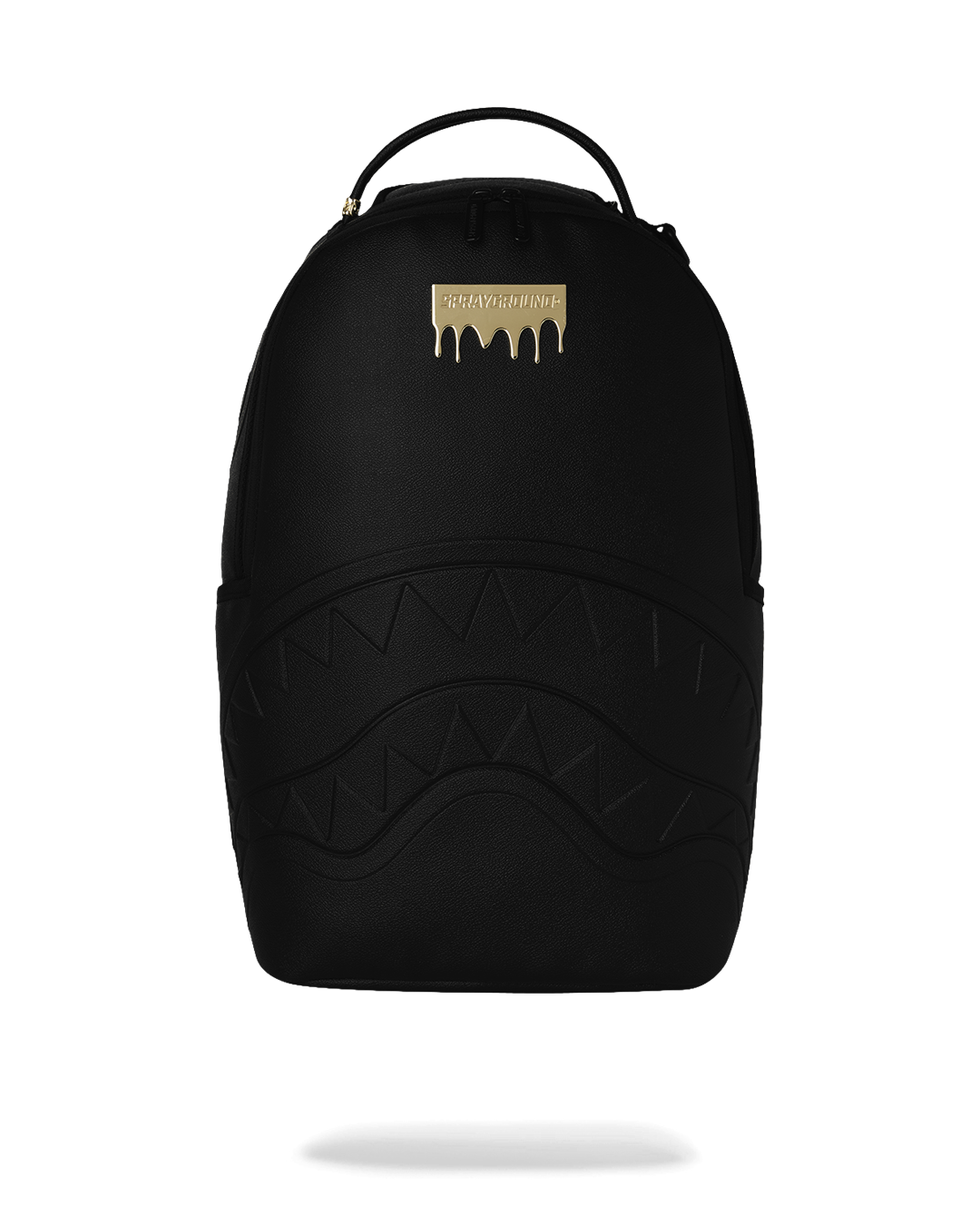 GOLD BRICK DRIP BLACK BACKPACK