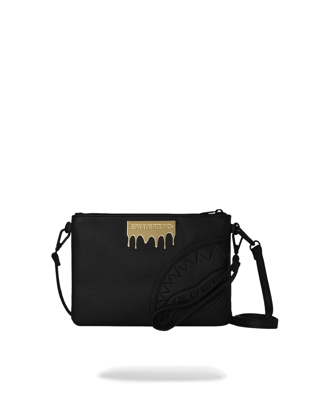 GOLD BRICK DRIP CROSSOVER CLUTCH