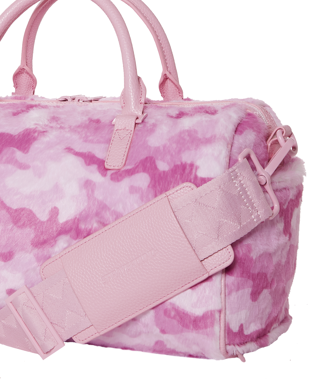 FURRROCIOUS IN PINK MINI DUFFLE